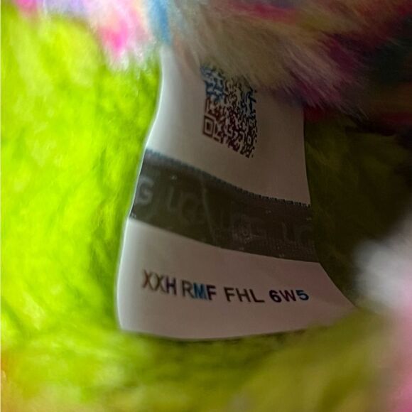 Ugg Fluffita Pixelate Flatform Slide Slippers 7 8 9 - Picture 10 of 11